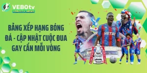 Bảng Xếp Hạng Bóng Đá - Cập Nhật Cuộc Đua Gay Cấn Mỗi Vòng