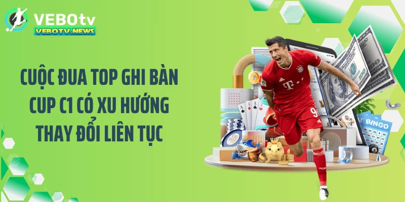 Cuộc đua top ghi bàn Cup C1 có xu hướng thay đổi liên tục