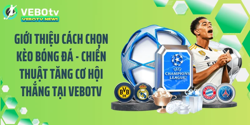 Giới thiệu cách chọn kèo bóng đá - Chiến thuật tăng cơ hội thắng tại VEBOTV