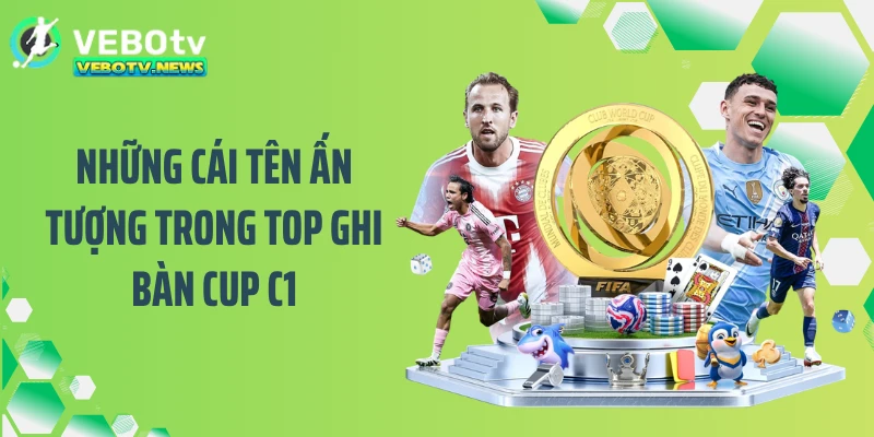 Những cái tên ấn tượng trong top ghi bàn Cup C1