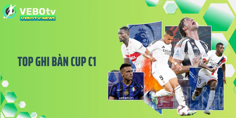 Top Ghi Bàn Cup C1 Gọi Tên Những Sát Thủ Săn Bàn Đỉnh Cao
